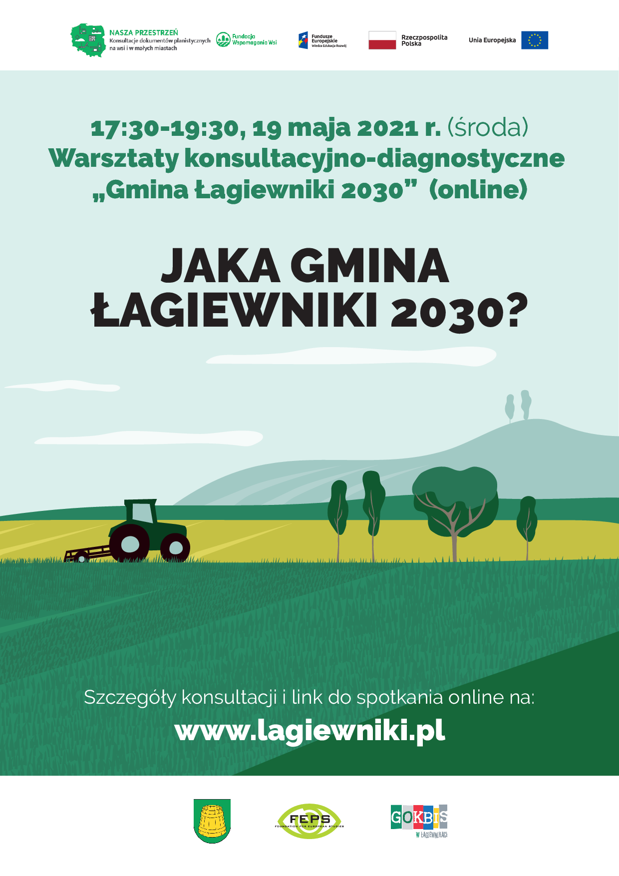 Jaka Gmina Łagiewniki 2030? Konsultacje społeczne